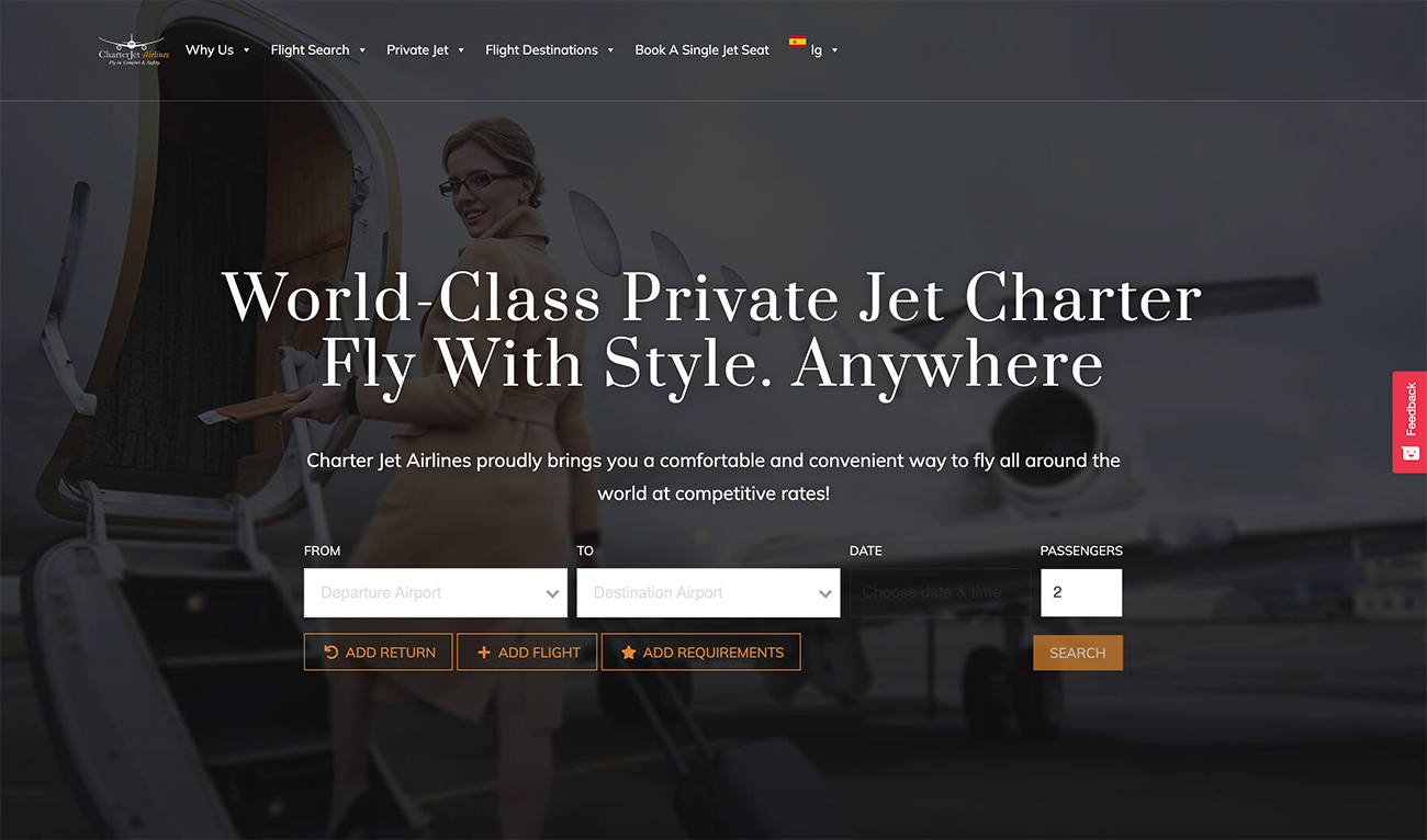 Charter Jet Airlines